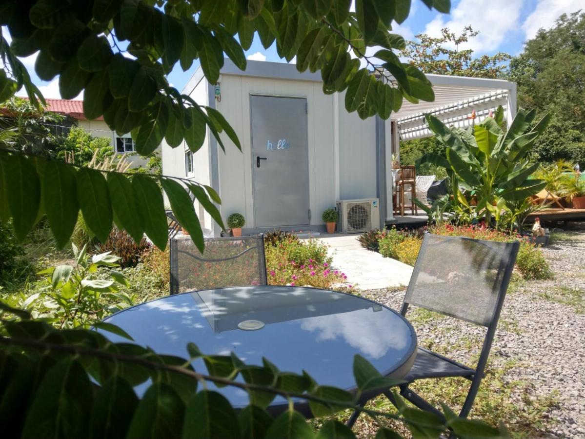 Gite cosy climatisé avec piscine privée Petit-Canal Exterior foto