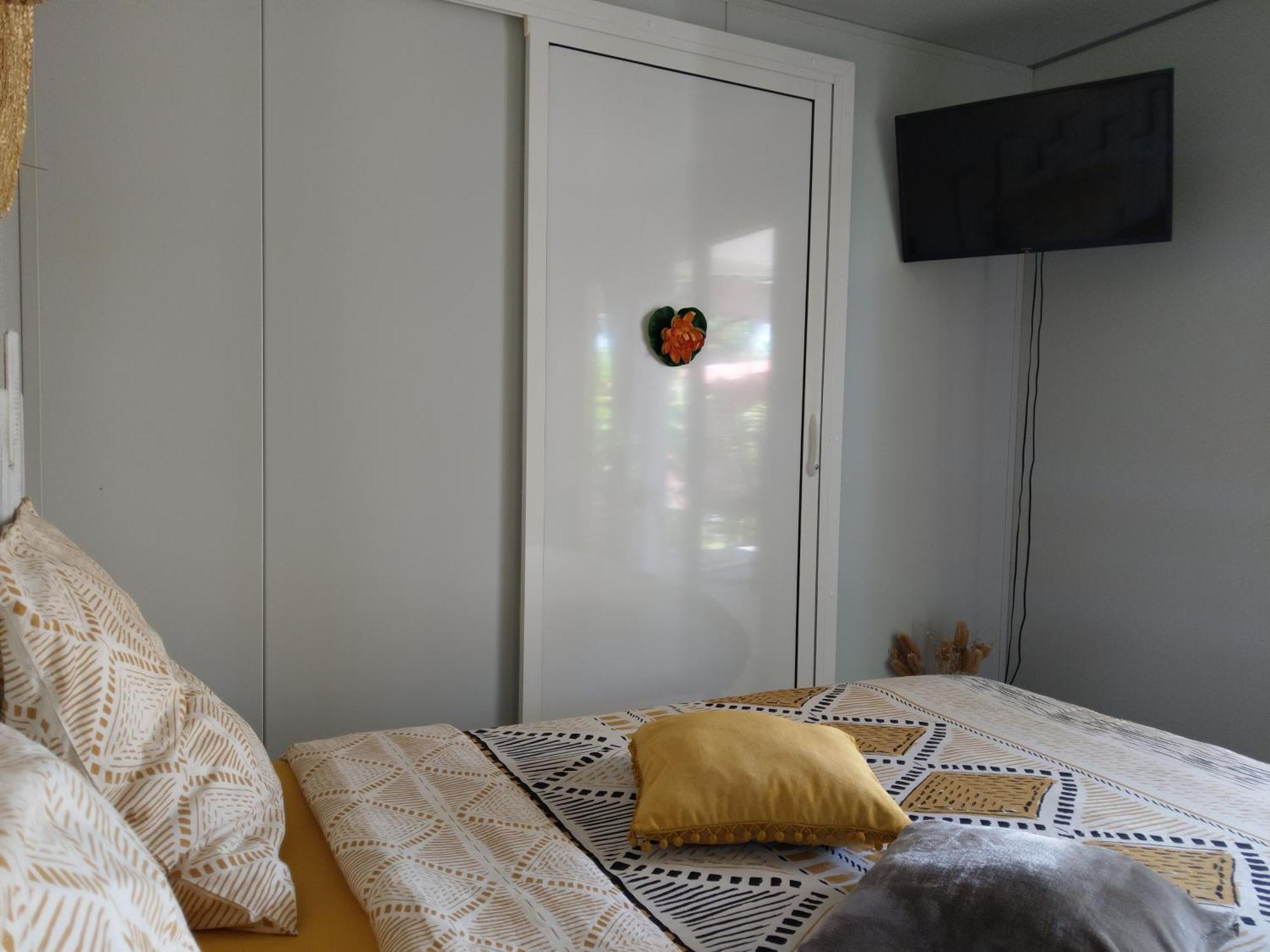 Gite cosy climatisé avec piscine privée Petit-Canal Exterior foto