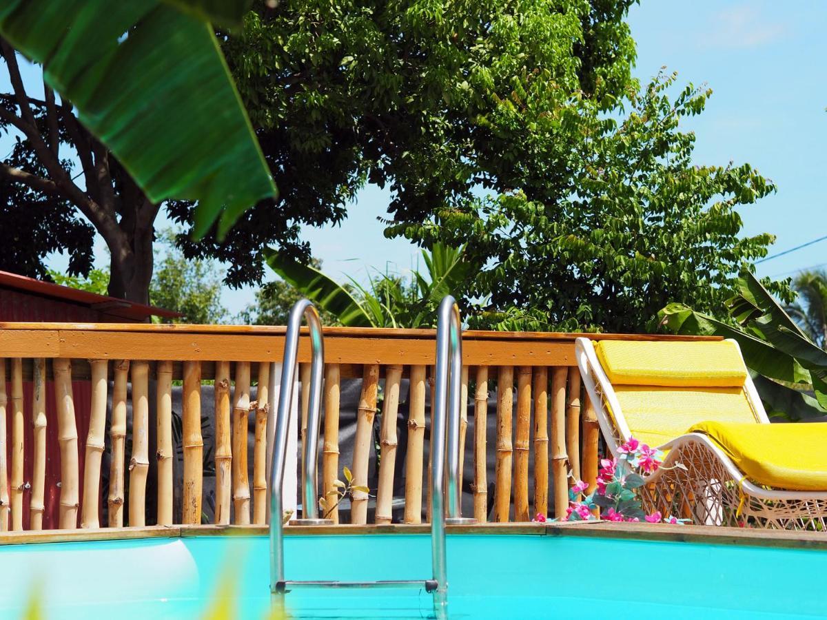 Gite cosy climatisé avec piscine privée Petit-Canal Exterior foto